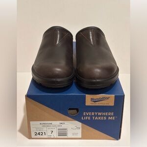 Blundstone Men's Rich Brown Leather Loafers